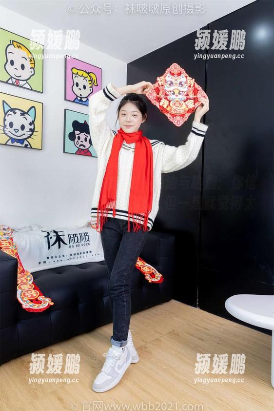 BoBoSocks袜啵啵 - 奶油与瑜伽：你信不信，这动作我也想试，但一想就觉得太难了！