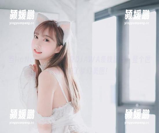 当HaNari(하나리)化身DJAWA条纹猫娘，整个世界都变成了梦幻美图！
