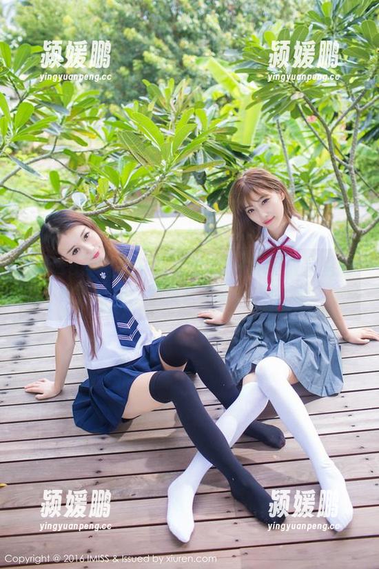 IMiss爱蜜社 - 夏笑笑Summer教室里的奇趣时刻：壁纸合集等你来解锁！