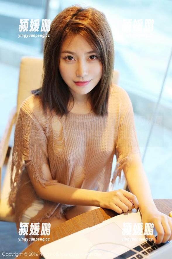 MyGirl美媛馆 - 许诺Sabrina的网袜原图：每一寸都藏着秘密，想知道吗？