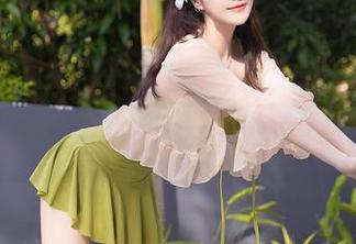 Xiuren秀人网 – 泳衣之夏：米妮大萌萌最新作品，光着脑袋都要看！