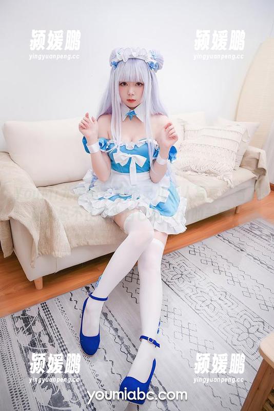 YouMi尤蜜荟 - 娜依灵儿双人写真：看了让人忍不住想给自己打call的美图！