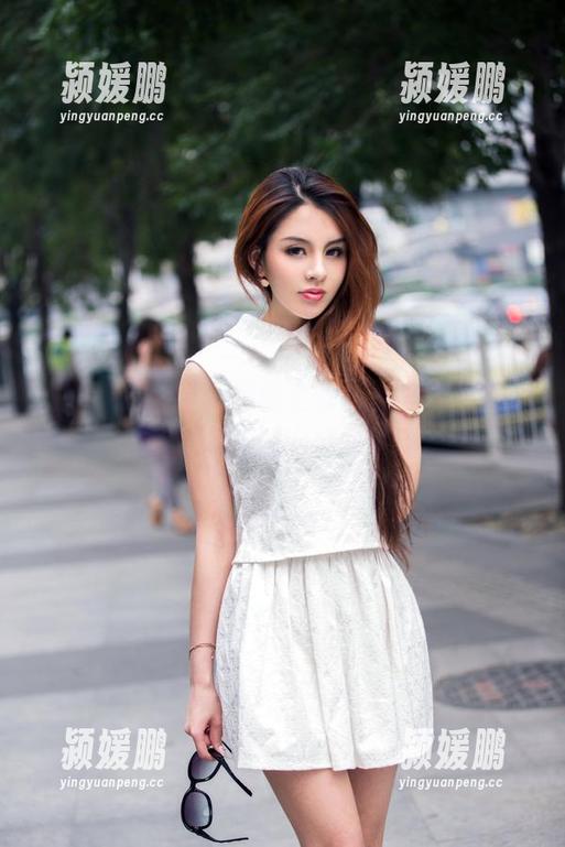 推女郎 - 黄可制服的全套原图，突然觉得生活都变得有趣起来！
