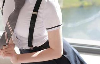 模范学院 – 宅兔兔制服写真再临：原图直击心底，图包超乎想象！