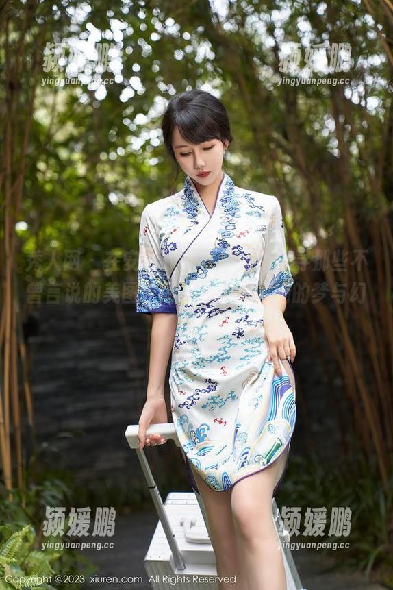 秀人网 - 在安然的连衣裙里，探寻那些不曾言说的美图，图集里埋藏着她的梦与幻想！