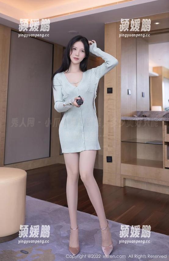秀人网-小爪几 秀人网 - 小爪几夏日图库,多少美好只能默默观望…