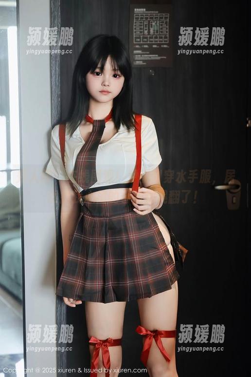 秀人网 - 在线围观！尹甜甜穿水手服，居然把我心里的小船都晃翻了！